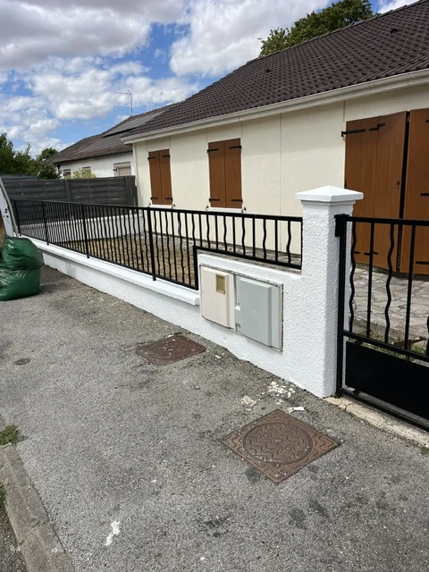 Devanture de maison après rénovation